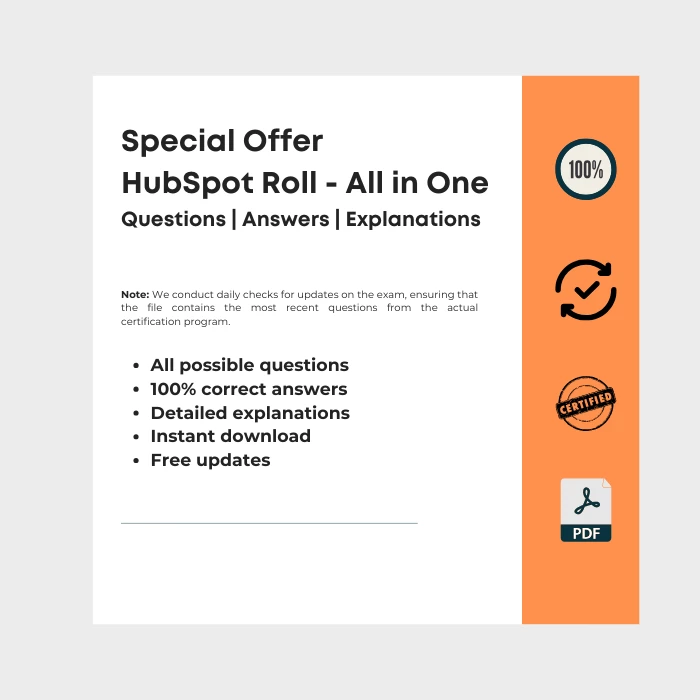 HubSpot Roll Special Offer